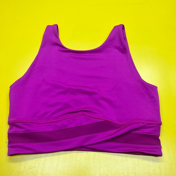 Sweaty Betty All Day Wrap Crop Top sz L NWOT - Picture 7 of 8